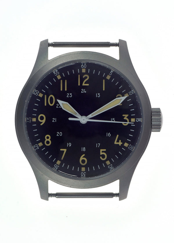 A-17 U.S 1950s Korean War Pattern Military Watch (Mechanical/Quartz Hybrid) with 100m Water Resistance - - Brand New But Surplus Stock Might Needs a New Battery - Below Half Normal Retail Price!!