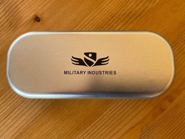 10 x Military Industries Watch Tins Complete With Outer Box, Foam etc