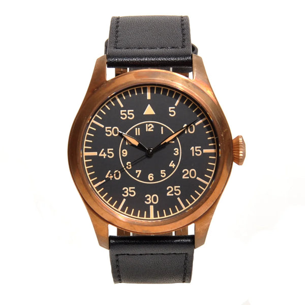 MWC Classic 46mm Limited Edition Bronze XL Luftwaffe Pattern Military Aviators Watch (Retro Dial Version) - Brand New and Running but the Rotor Might Need Checking