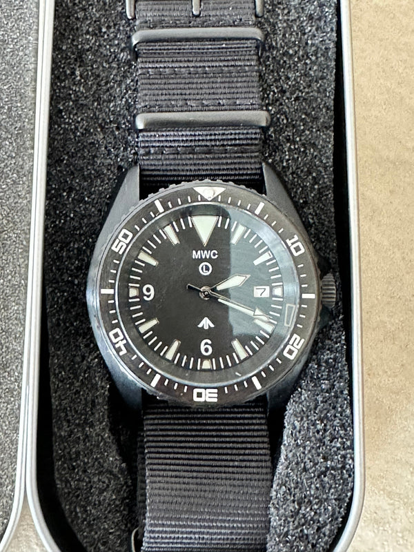 MWC Military Divers Watch in PVD Steel Case (Automatic) - Running Fine Part Exchange Watch