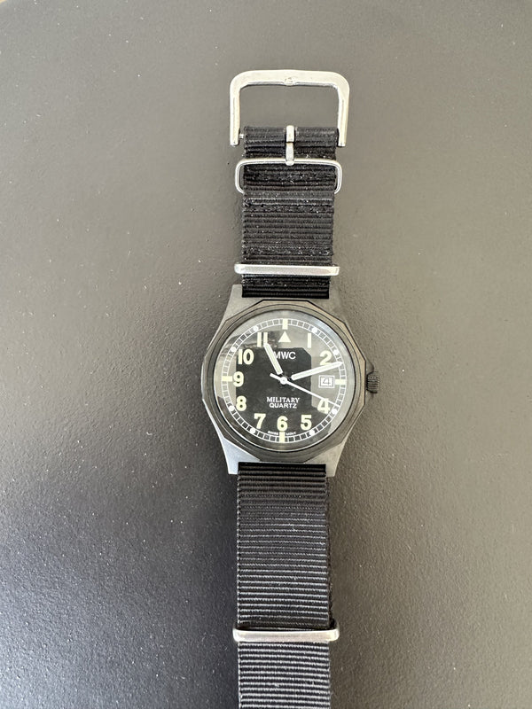 Very Clean Original 2005 Pattern MWC G10 50m (165ft) Water Resistant NATO Pattern Military Watch - Not Running Very Likely just a battery issue
