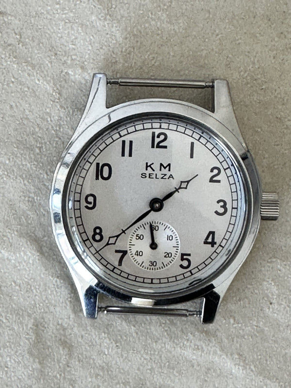 SELZA Kriegsmarine (Germany Navy) WW2 Pattern Watch with 21 Jewel Automatic Mechanical Movement - Ex Demo Watch Under Half Price