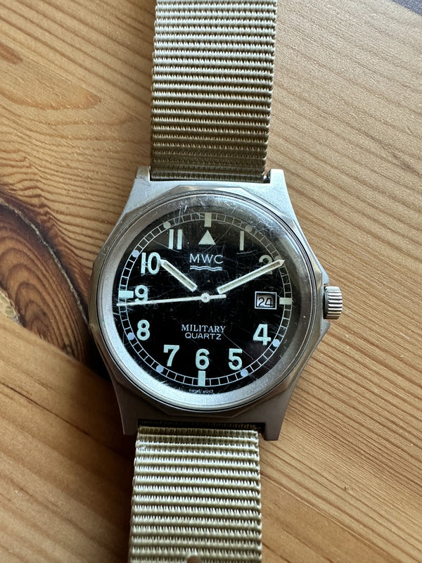 1982 Pattern MWC G10 50m (165ft) Water Resistant NATO Pattern Military Watch - Not Running but maybe just a battery issue