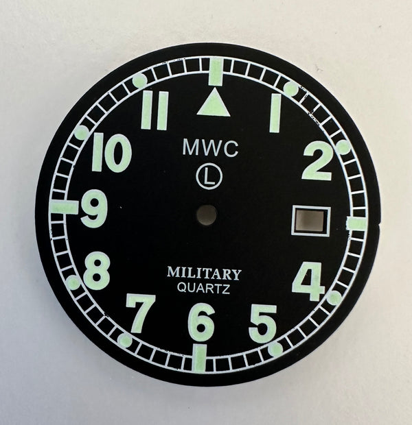 MWC G10 Battery Hatch Model Watch Dial Ideal for a Project or Dial Replacement