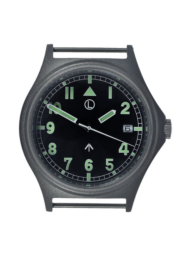 G10 100m Water resistant Military Watch with 12 Hour NATO Pattern Dial in Stainless Steel Case with Screw Crown (Unbranded) - 1 x Ex Display Watch Available