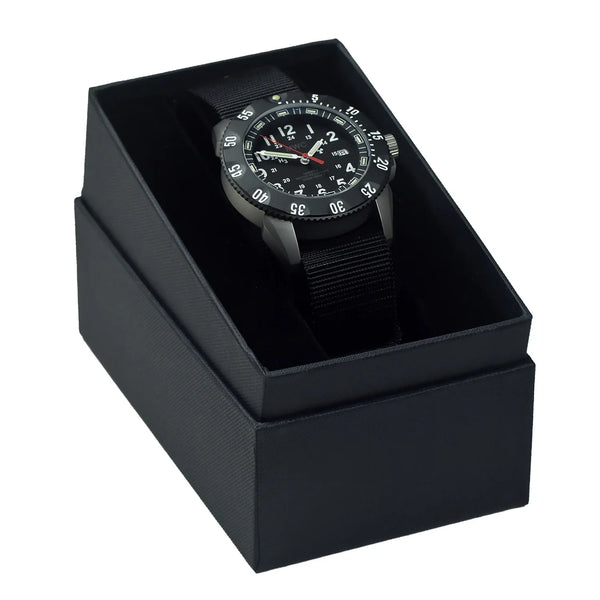 MWC P656 2023 Model Titanium Tactical Series Watch with GTLS Tritium and Ten Year Battery Life- Brand New Ex Display Watch from the 2023 Defence & Security Equipment International (DSEI) London - Save 50% off the Normal Price!