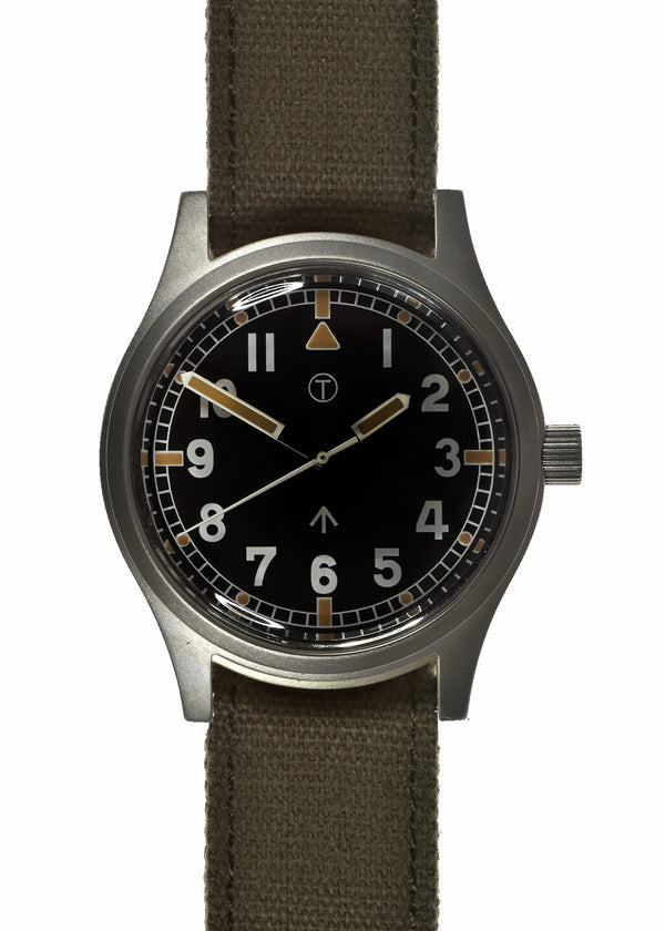Copy of MWC 1940s to 1960s Pattern General Service Watch with Sterile Dial and 24 Jewel Automatic Movement (Retro Dial Variant)