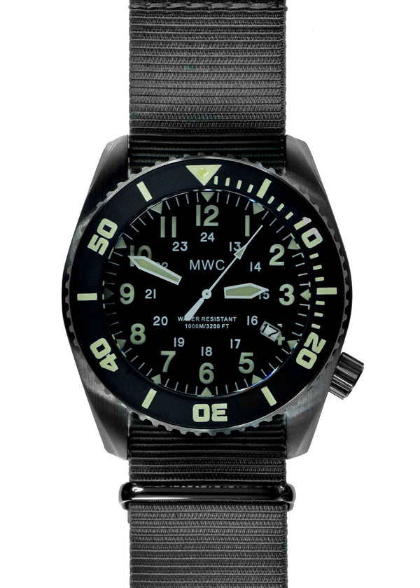 MWC "Depthmaster" 100atm / 3,280ft / 1000m Water Resistant Military Divers Watch in Stainless Steel Case with Helium Valve (Automatic) - Ex Display Watch from a Trade Show Save 50%!