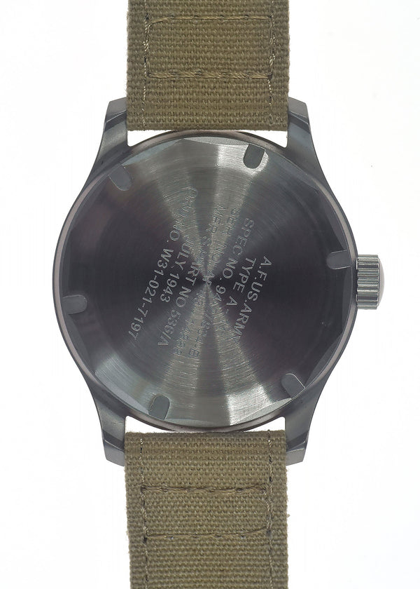 A-11 1940s WWII Pattern Military Watch (Automatic) with 100m Water Resistance - Ex Display Watch