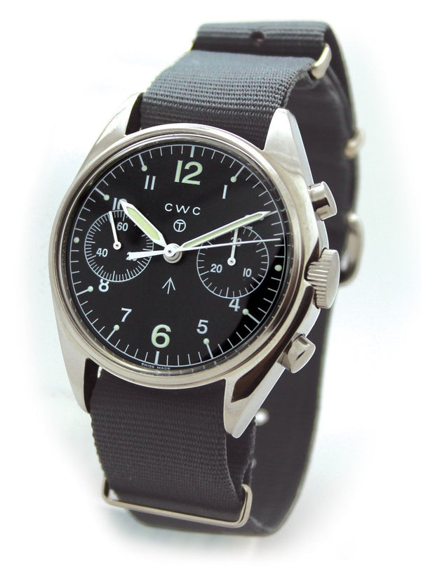 CWC Pilots Chronograph 1970s Remake Only 6 Weeks Old