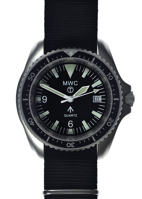 MWC 1999-2001 Pattern Quartz Military Divers Watch with Sapphire Crystal and 10 Year Battery Life
