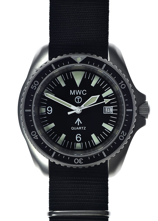 MWC 1999-2001 Pattern Quartz Military Divers Watch with Sapphire Crystal and 10 Year Battery Life - Ex Display Watch from a Trade Shown