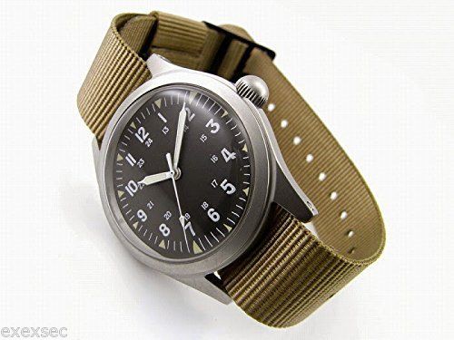 18mm US Pattern Desert Military Watch Strap Special Clearance Price for 4 Straps