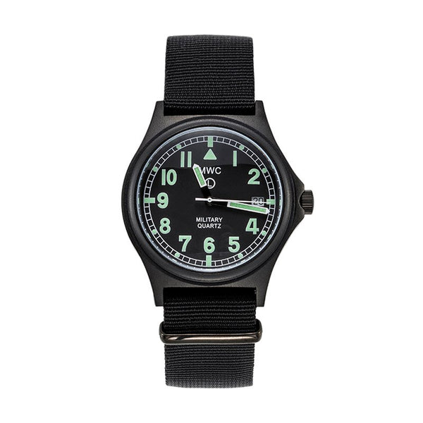 MWC G10 50m / 165ft Water Resistant PVD Stealth Infantry Watch with Battery Hatch - Ex Display Watch from a Trade Show