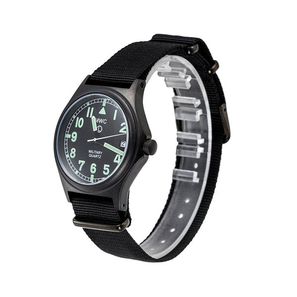 MWC G10 50m / 165ft Water Resistant PVD Stealth Infantry Watch with Battery Hatch - Ex Display Watch from a Trade Show