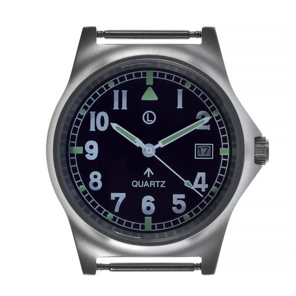 MWC G10 LM Stainless Steel Military Watch on a Grey NATO Strap (Sterile Dial) - 2 Ex Display Watches from a Trade Show