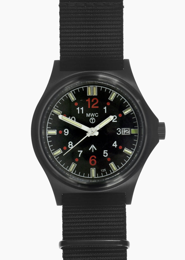 G10SL PVD MKV 100m Water Resistant Military Watch with GTLS Tritium Light Sources and 10 Year Battery Life - Ex Display Watch Reduced