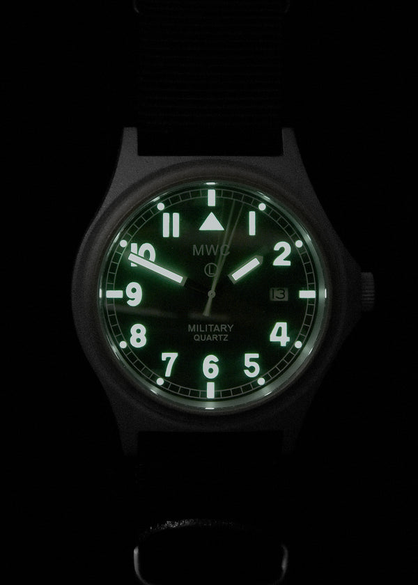 MWC G10 100m PVD Stealth Military Watch with Screw Crown & Caseback - Ex Display Watches from the Nürnberg IWA Show