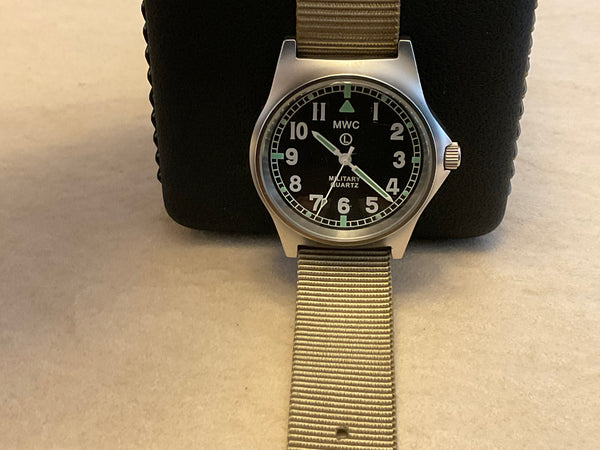 MWC G10 LM Stainless Steel Military Watch (DesertStrap) - Excellent Condition and Running