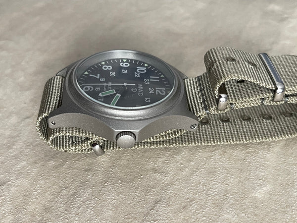 MWC G10BH 12/24 50m Water Resistant Military Watch - Needs Attention but running