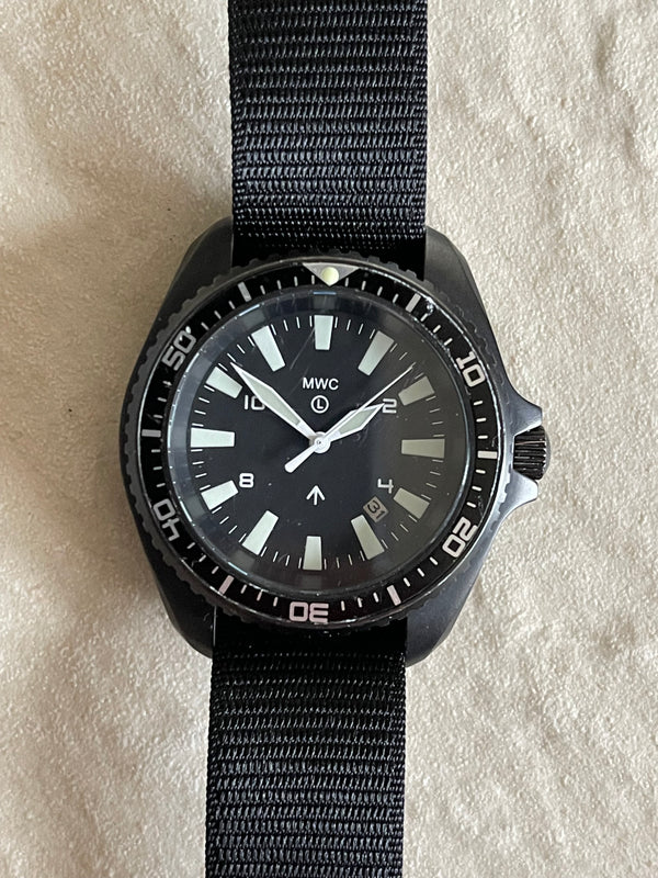 Rare MWC 2003-2011 Series PVD Automatic Divers Watch Very Clean Condition - Might Need a Service