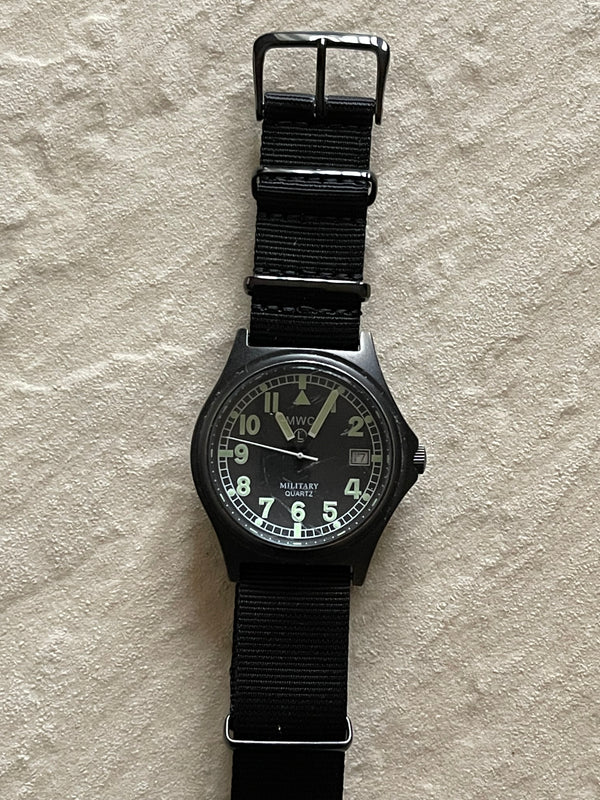MWC G10 PVD Stealth 100m Water Resistant Military Watch - Not Running but 11 Years Old So May Well be Just a Battery Needed