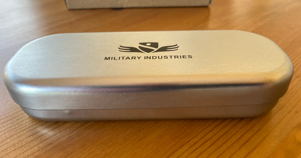10 x Military Industries Watch Tins Complete With Outer Box, Foam etc