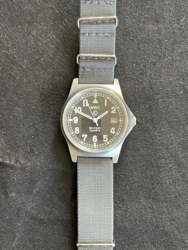 MWC G10LM on Grey NATO Strap - Very Clean but Not Running Maybe just a Battery Needed