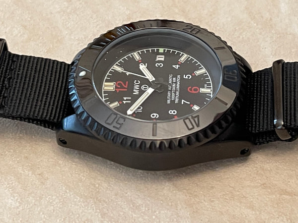 MWC 2013 300m PVD Automatic Military Watch with Tritium GTLS - No Fault Apparent Runs
