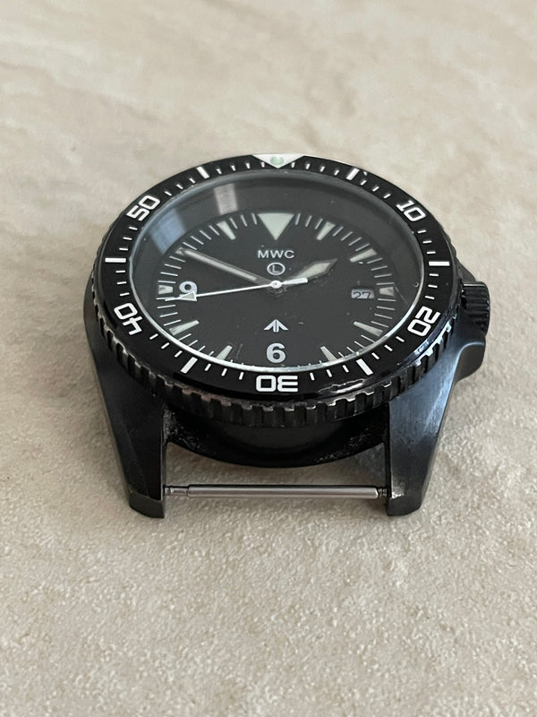 MWC Military Divers Watch in PVD Steel Case (Quartz) - Excellent Condition and Keeping Perfect Time