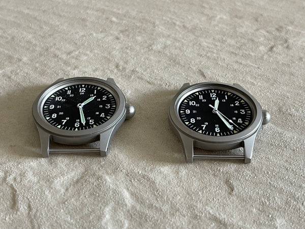Pair of GG-W-113 US 1960s Pattern Stainless Steel Military Watches (Mechanical ) - Need Attention