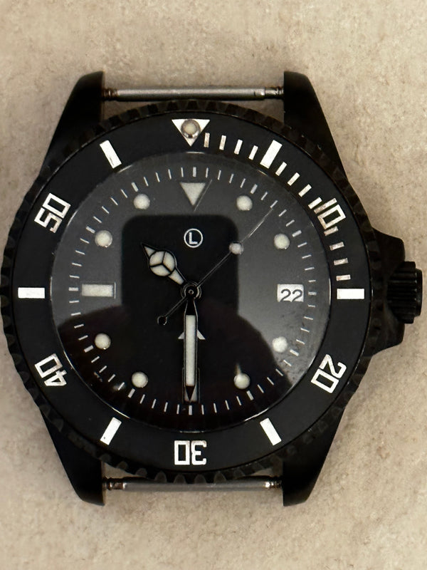 MWC Non Reflective PVD 300m Automatic Military Divers Watch - Needs Attention but Good Condition