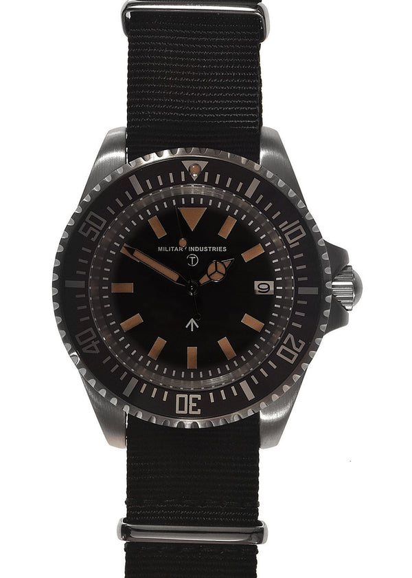 Military Industries 1982 Pattern 300m Water Resistant Military Divers Watch With Date Window (Automatic) Ex Display Model from a Trade Show