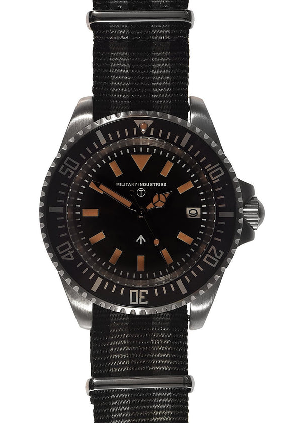 Military Industries 1982 Pattern 300m Water Resistant Military Divers Watch With Date Window (Automatic) Ex Display Model from a Trade Show