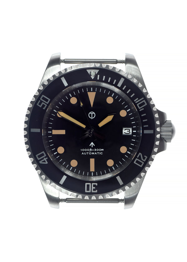 Military Industries 1982 Pattern 300m Water Resistant Military Divers Watch With Date Window (Automatic) Ex Display Watch Half Price!