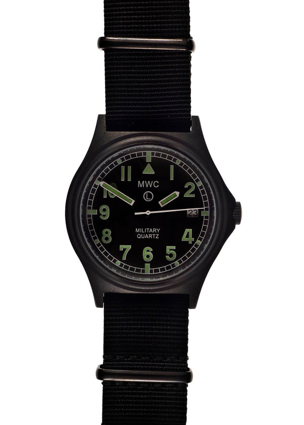 MWC G10 100m PVD Stealth Military Watch with Screw Crown & Caseback