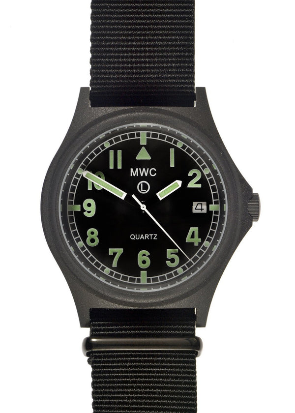 MWC G10 PVD Stealth 100m Water Resistant Military Watch (Contract Surplus)