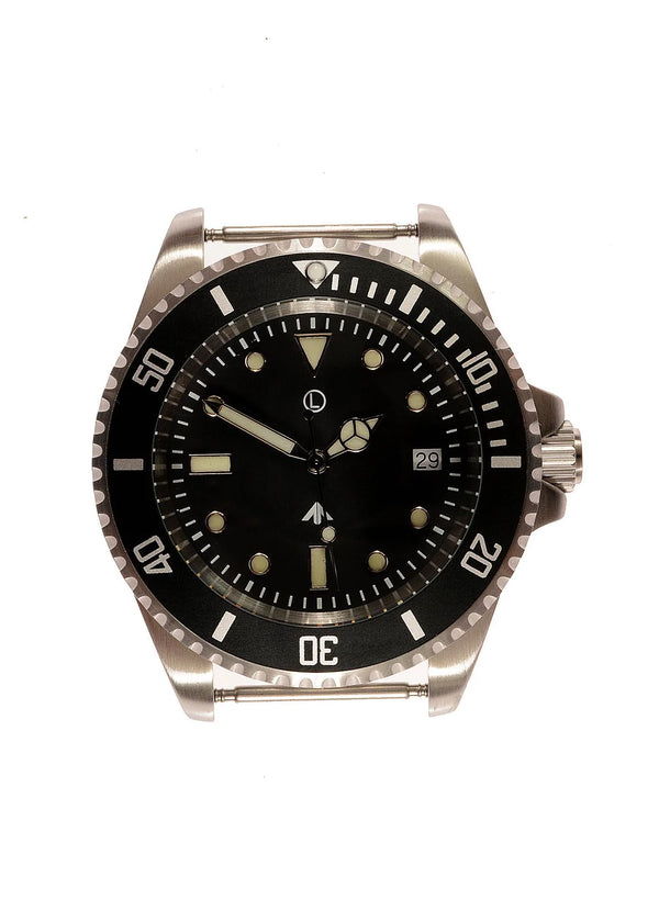 MWC 300m / 1000ft Stainless Steel Quartz Military Divers Watch (Unbranded)