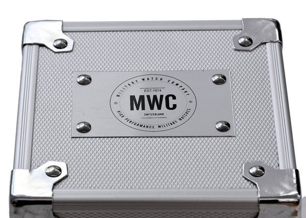 MWC Protective Travel Watch Box with Logo  (Also ideal for storing any small and Delicate items)