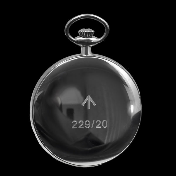 General Service Military Pocket Watch (Hybrid Movement with Black Dial) - Ex Demo/Display Watch Watch