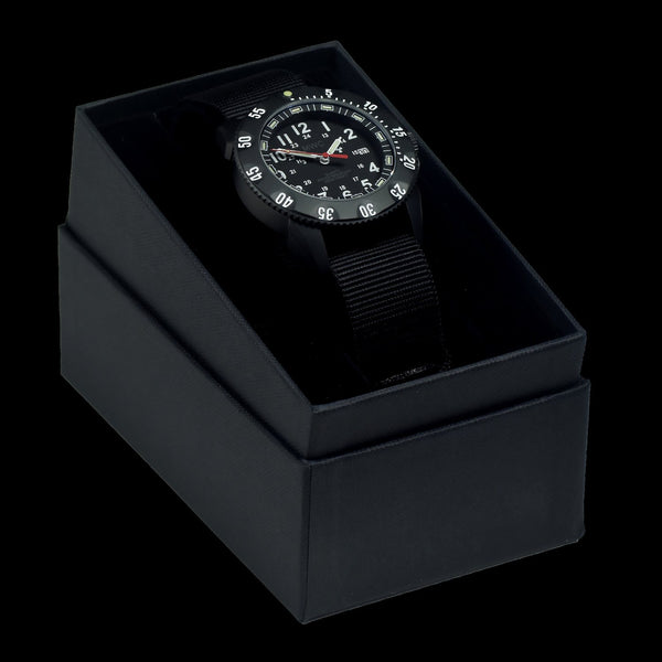 MWC P656 2023 Model PVD Titanium Tactical Series Watch with GTLS Tritium and Ten Year Battery Life (Date Version) - 3 x Ex Photographic and Promotion Watches at Half Price