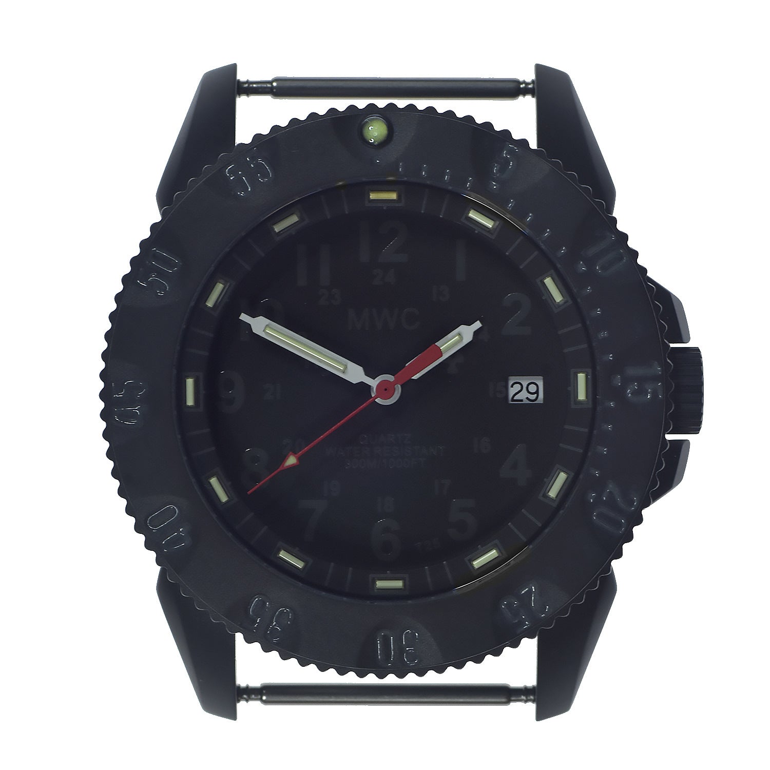 Mwc P656 2023 Model Titanium Tactical Series Watch With Subdued Dial Military Industries