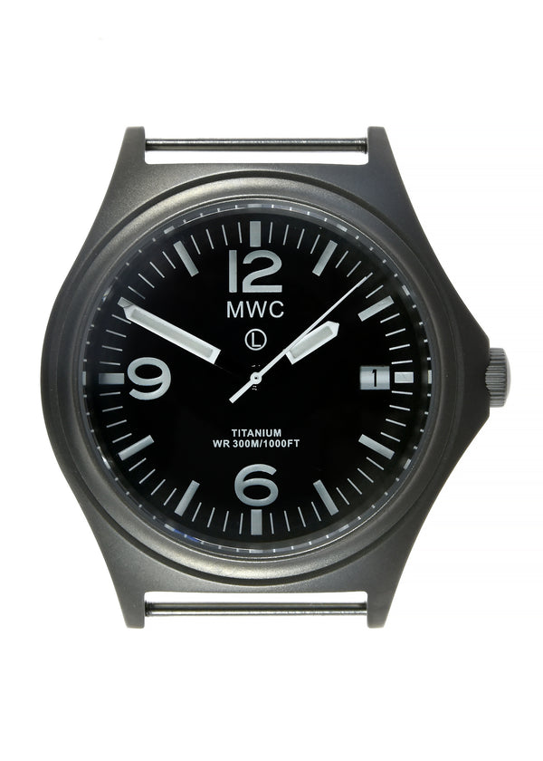 MWC 45th Anniversary Limited Edition Titanium Military Watch, 300m Water Resistant, 10 Year Battery Life, Luminova and Sapphire Crystal - Ex Display Watch