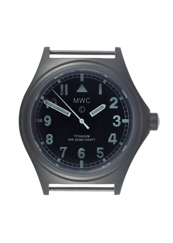 MWC Titanium General Service Watch, 300m Water Resistant, 10 Year Battery Life, Luminova, Sapphire Crystal and 12 Dial Format (Non Date Version) Save 50% Ex Display Watch From a Trade Show