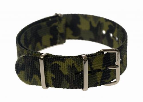 20mm Jungle / Tropical Camo NATO Military Watch Strap
