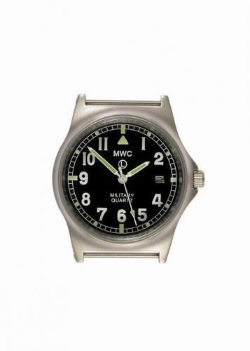 MWC G10 LM Stainless Steel Military Watch (Black Strap) - Ex Display Watch Half Normal Retail Price