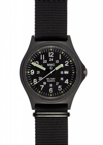 MWC G10BH PVD 12/24 50m Water Resistant Military Watch
