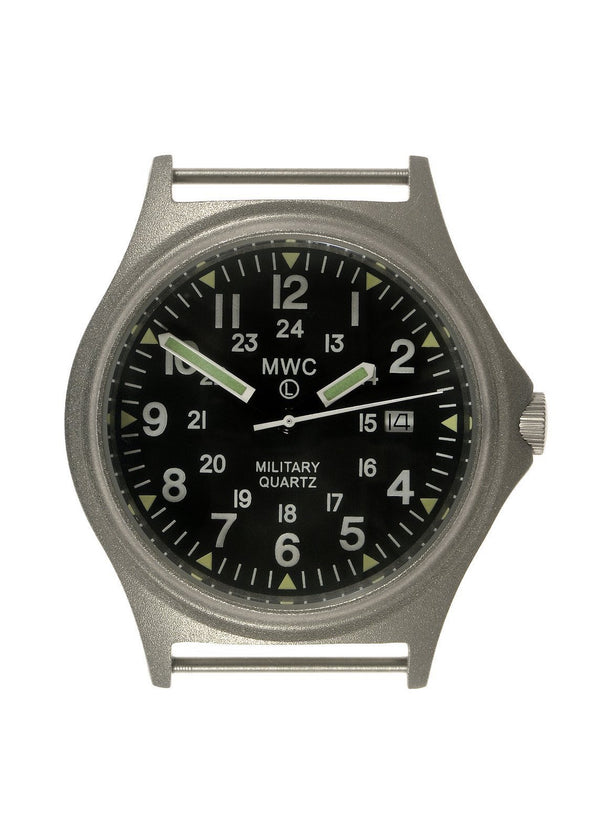MWC G10BH 12/24 50m Water Resistant Military Watch - Brand New Ex Display Watch
