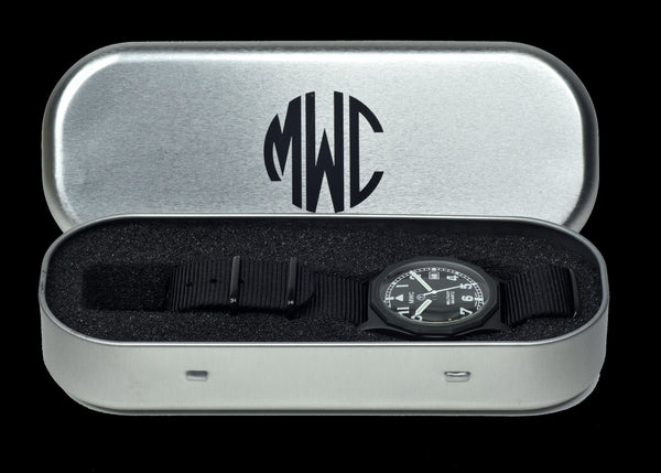MWC G10 - Remake of the 1982 - 1999 Series Watch in Stainless Steel with Plexiglass Crystal and Battery Hatch