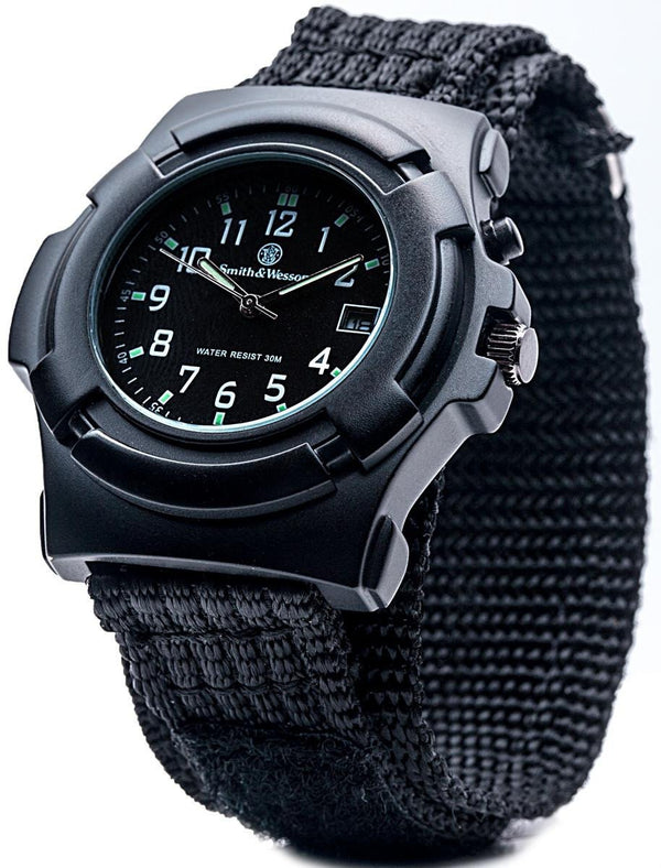 Smith & Wesson Men's Black Lawman Watch - Not Running Probably just a battery